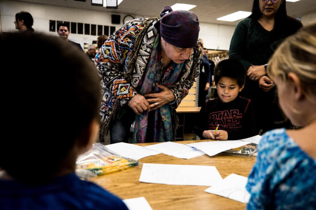 Stevie Van Zandt at a Teach Rock event