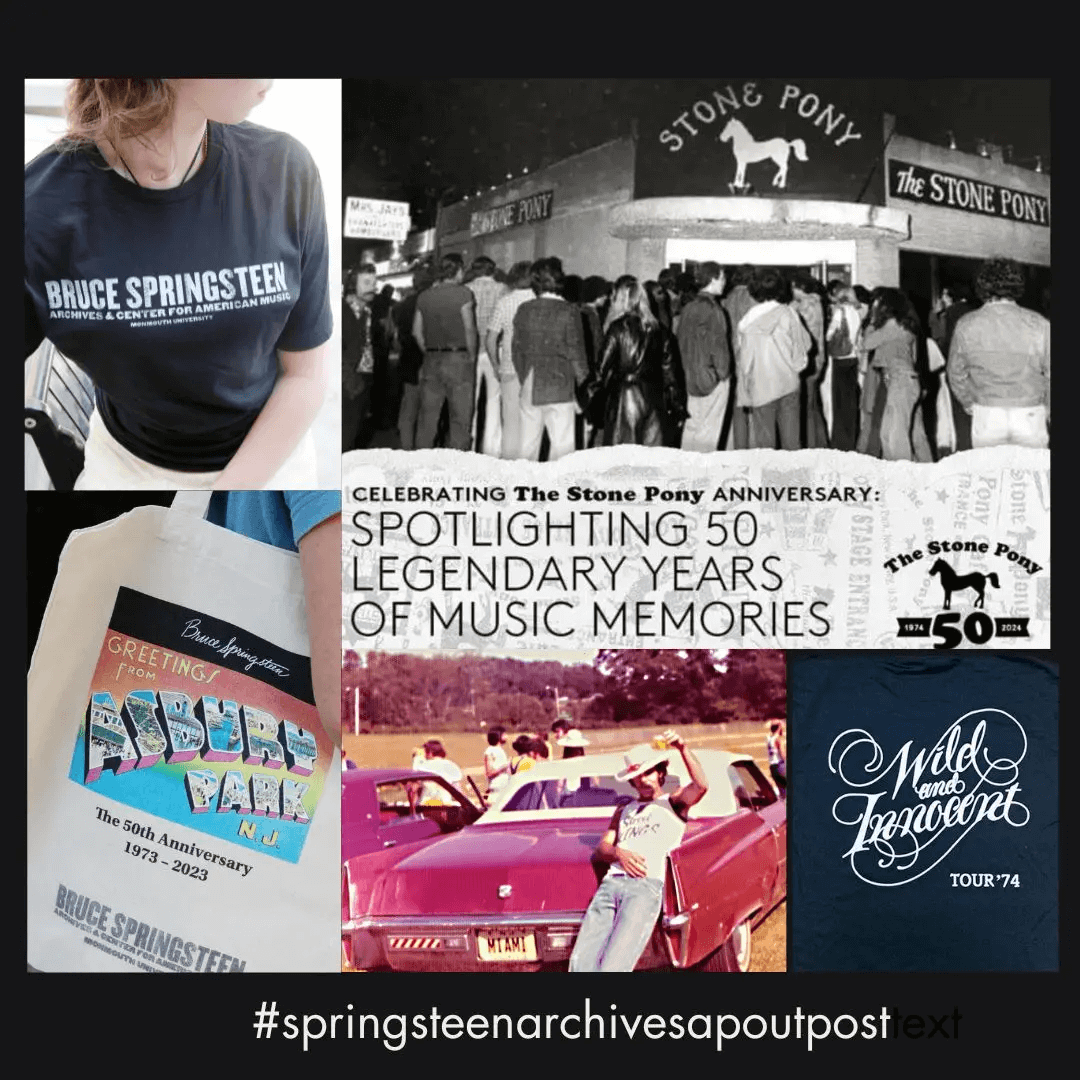 Bruce Springsteen Archives & Center for American Music - Asbury Park Outpost Graphic