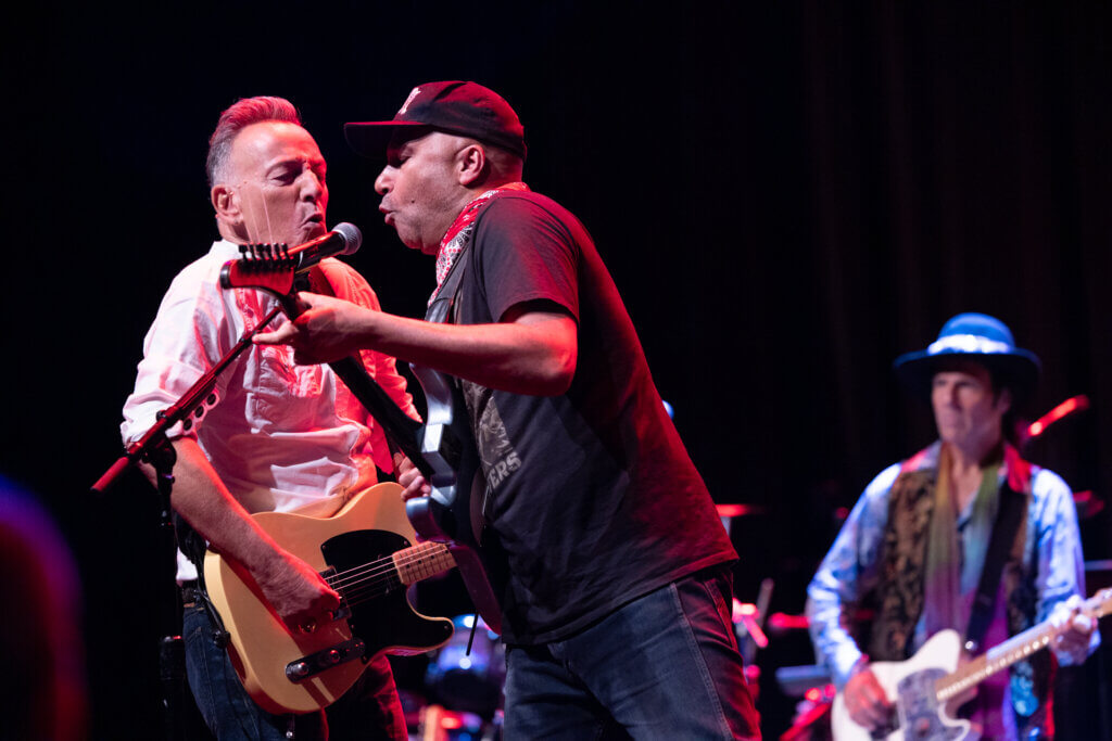 Photo of Bruce Springsteen and Tom Morello from the American Music Honors 2025