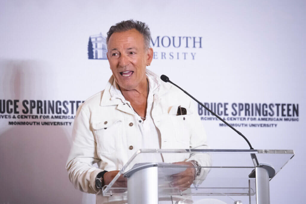 Bruce Springsteen speaking for the Bruce Springsteen Archives & Center for American Music