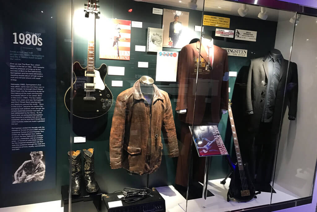 Exhibit curated by the Bruce Springsteen Archives & Center for American Music