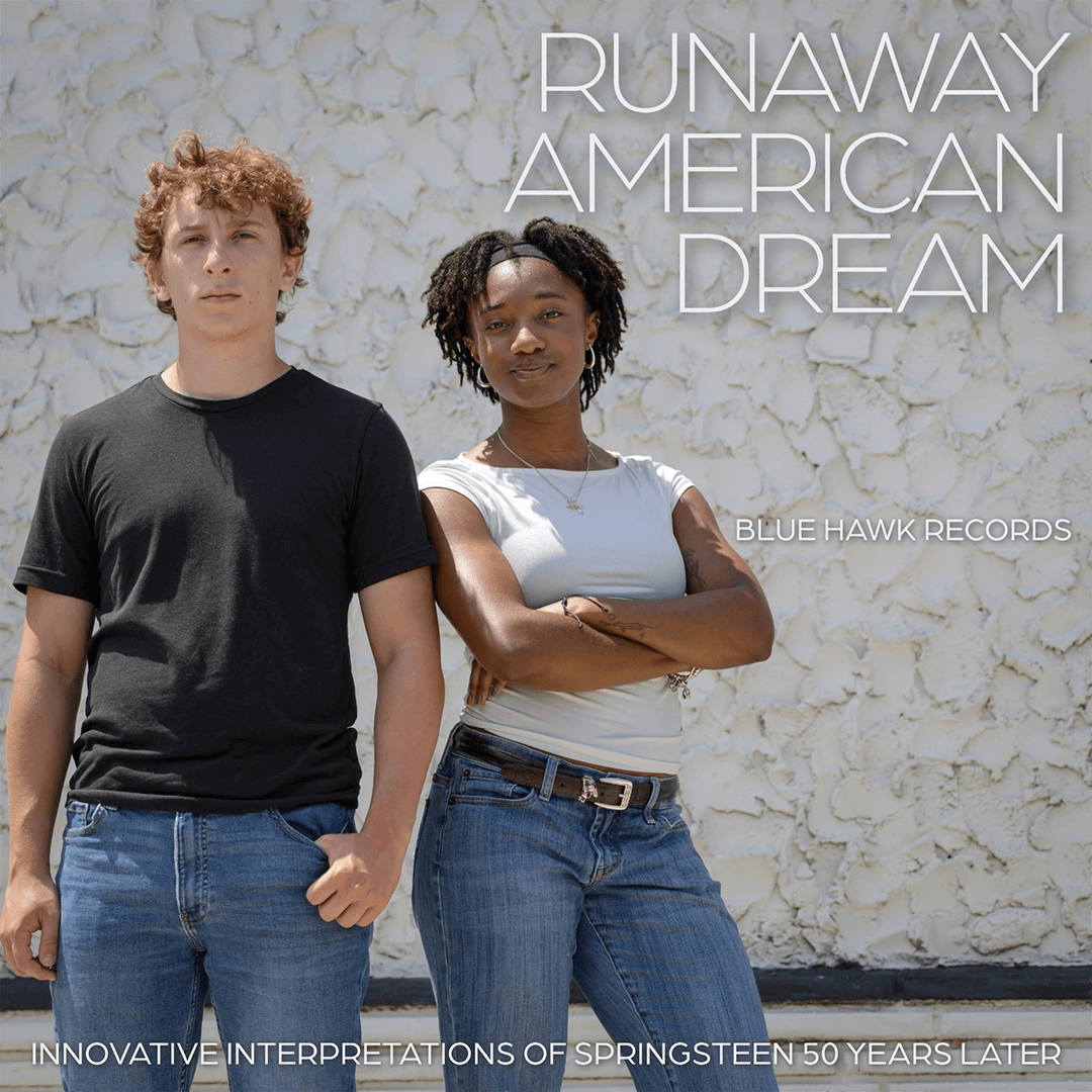 Blue Hawk Records album cover for Born to Run - Reimagined