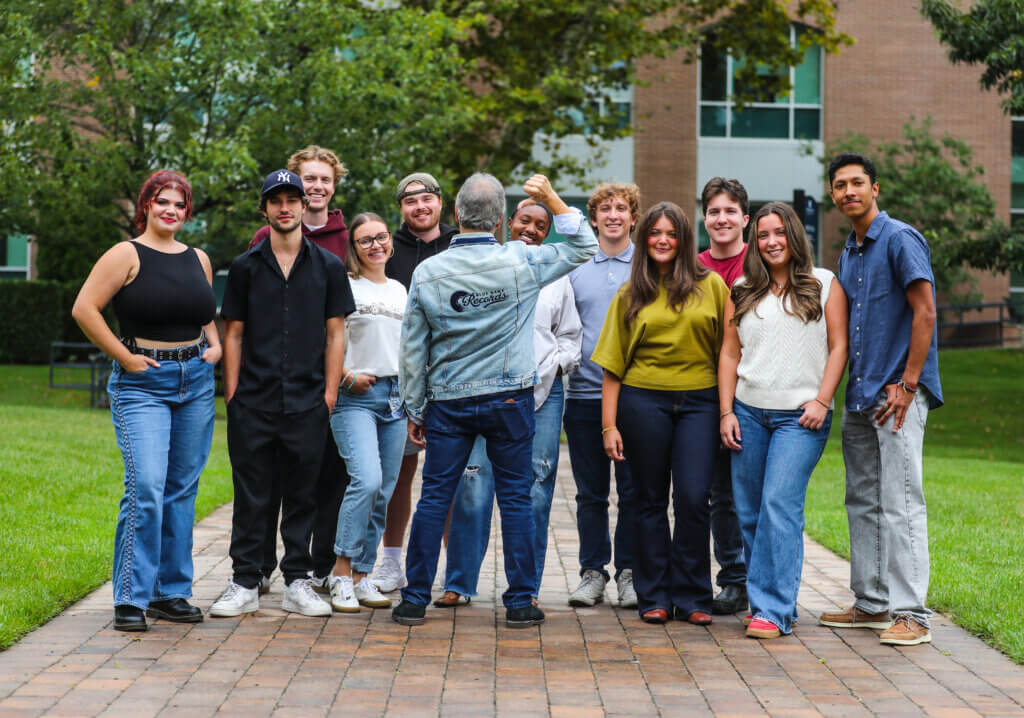 Blue Hawk Records team photo by Mark Krajnak