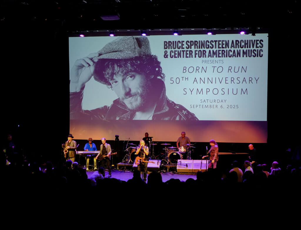 Born to Run 50th Anniversary Event at Monmouth University. Photo by Mark Krajnak