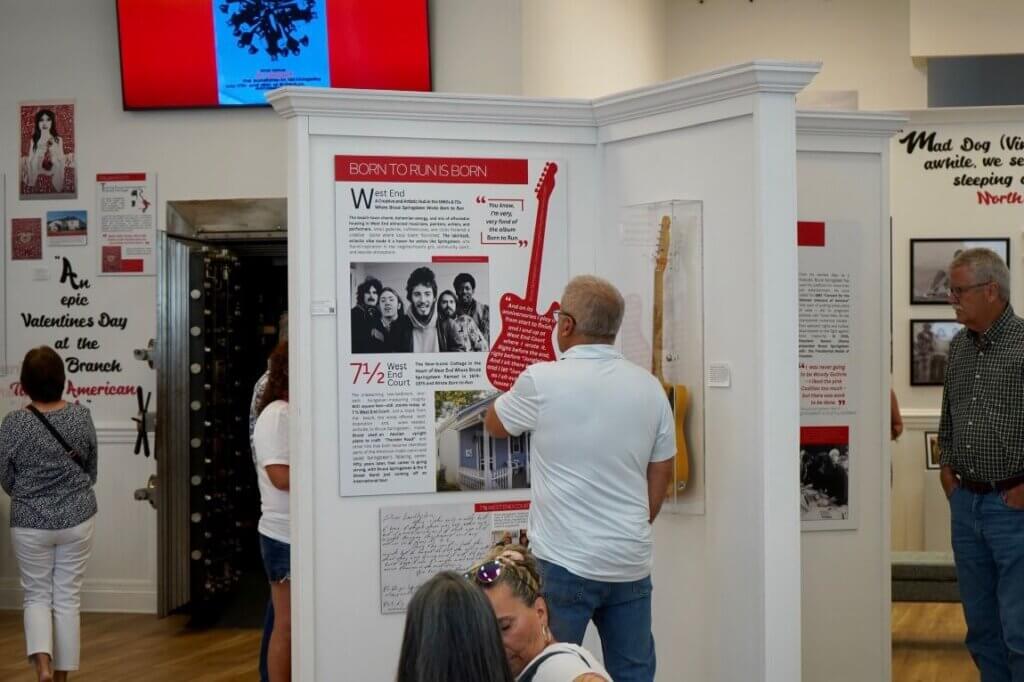 Springsteen in Long Branch exhibit. August 2025. Courtesy City of Long Branch