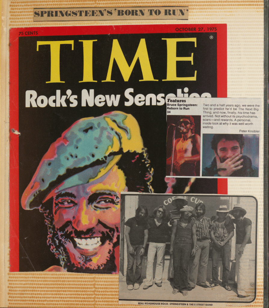 Bruce Springsteen / TIME Magazine cover from 1975