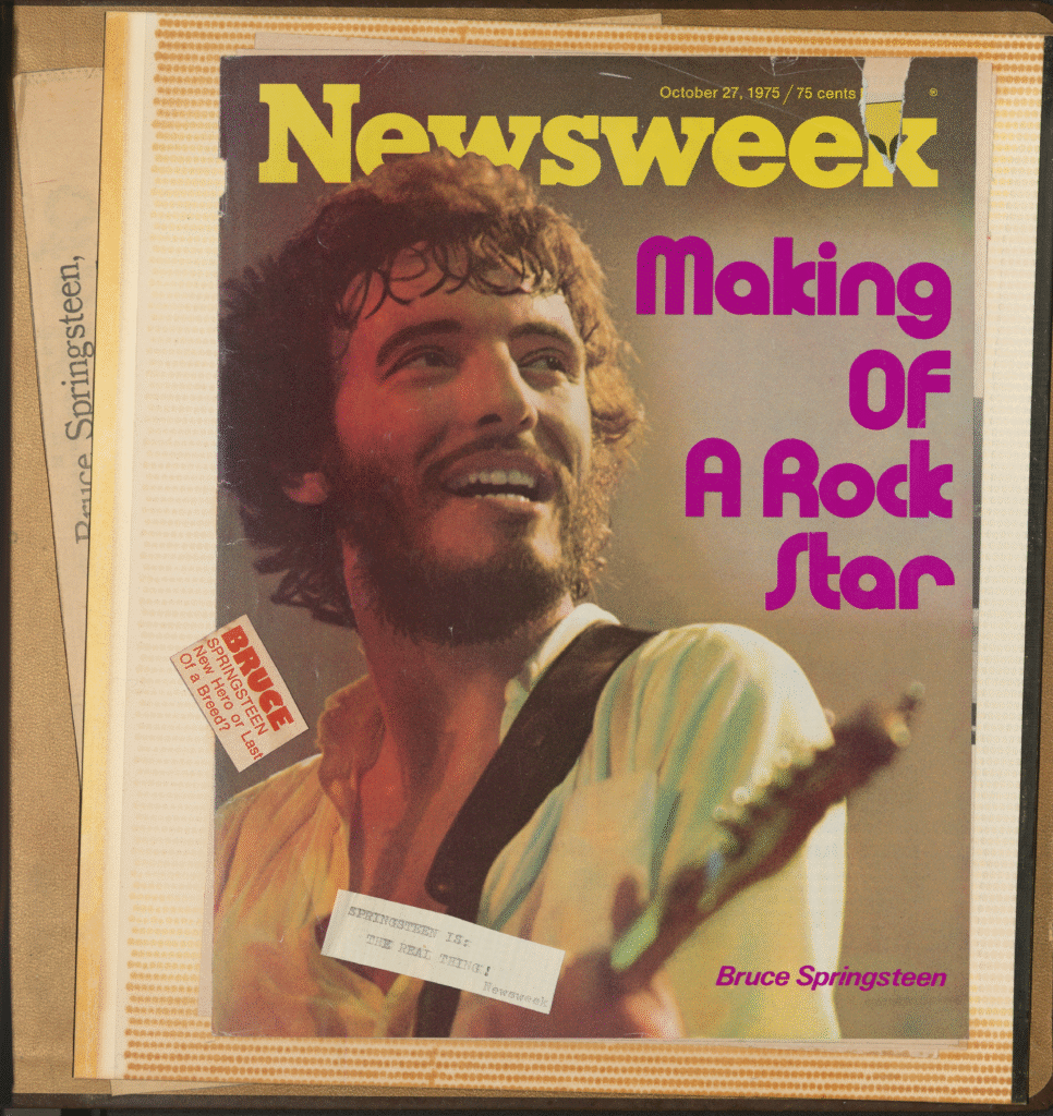 Bruce Springsteen / Newsweek cover from 1975