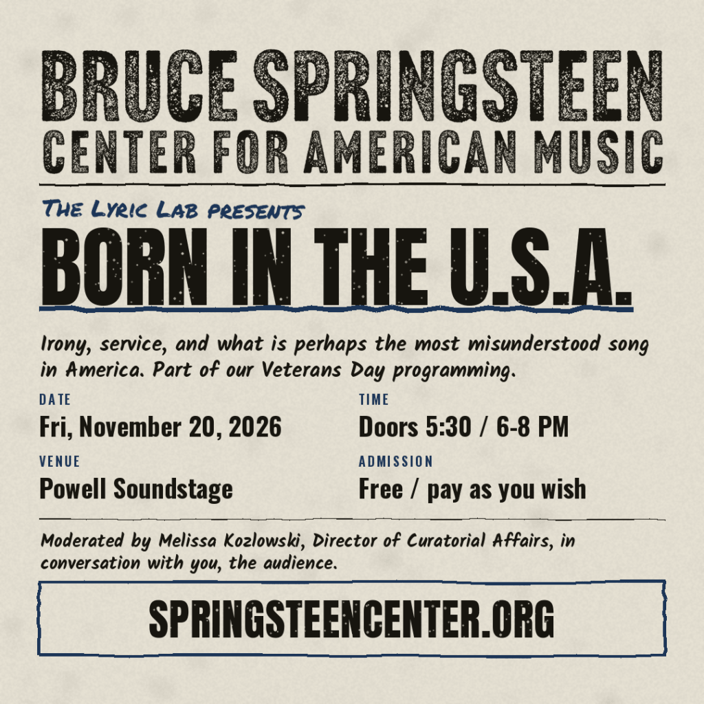 Lyric Lab Born in the USA